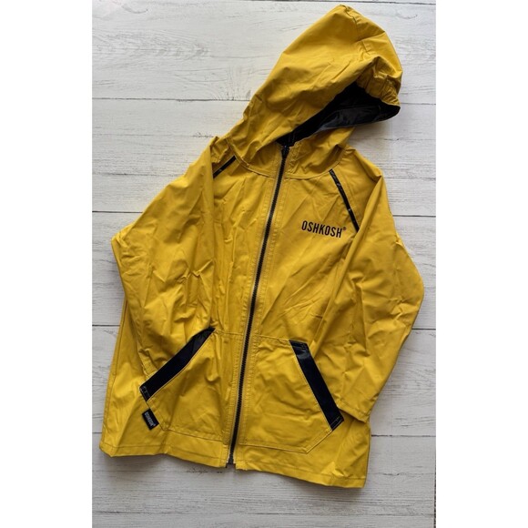 OshKosh B'gosh Other - Vintage Oshkosh B'Gosh Raincoat REVERSIBLE Kids 3X Toddler Boys Girls Rain Coat